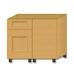 A Straight Corner Base Unit