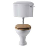 A Floor Mounted WC Pan