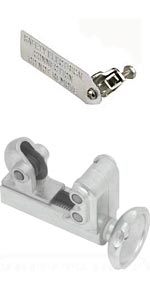 A Sink Earth Clamp (top) and Pipe Cutter