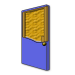 Detail of a Flush Door